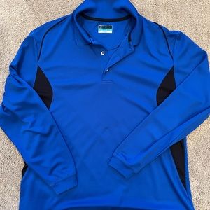 Men’s PGA Tour long sleeve golf polo size XL